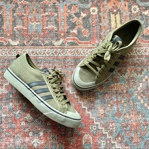 Adidas Nizza Sneakers Shoes Olive